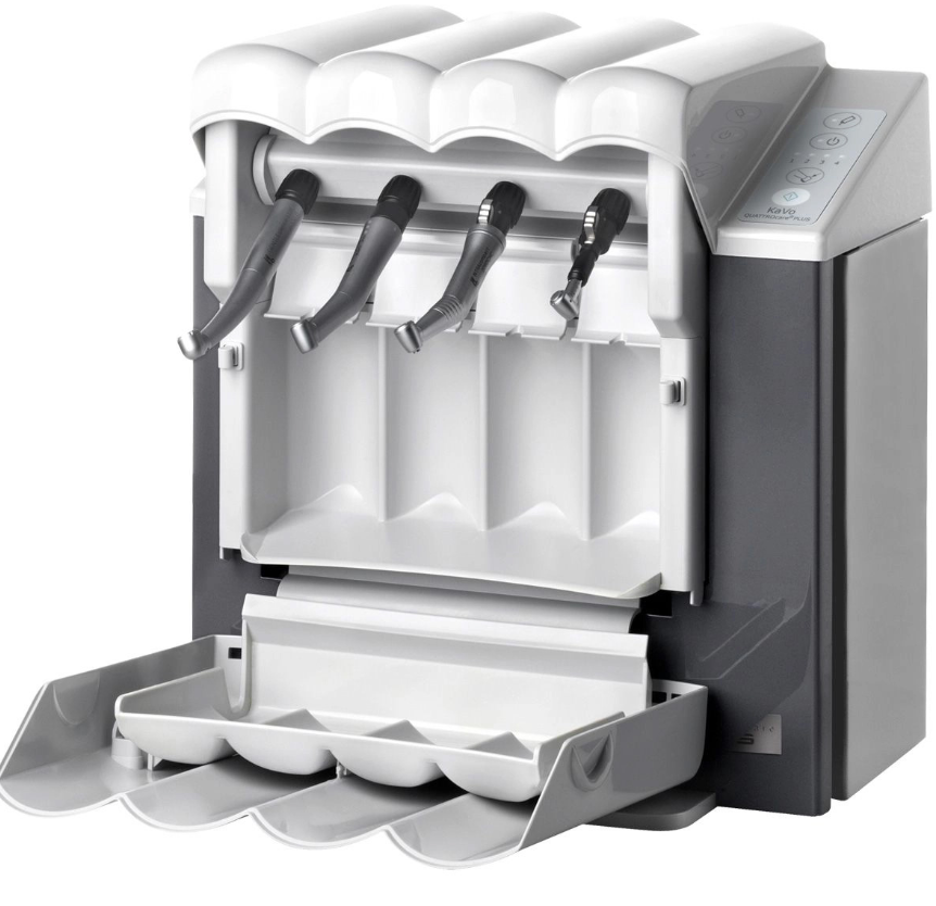 QUATTROcare Plus 2124A — аппарат для чистки, смазки и ухода за наконечниками